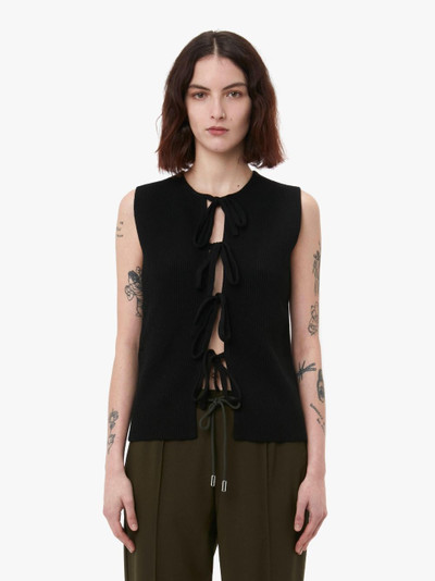 JW Anderson BOW TIE TANK TOP outlook