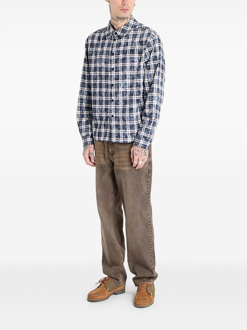 Dime plaid flannel shirt outlook