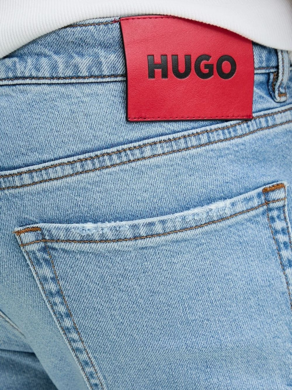 logo-patch jeans - 3