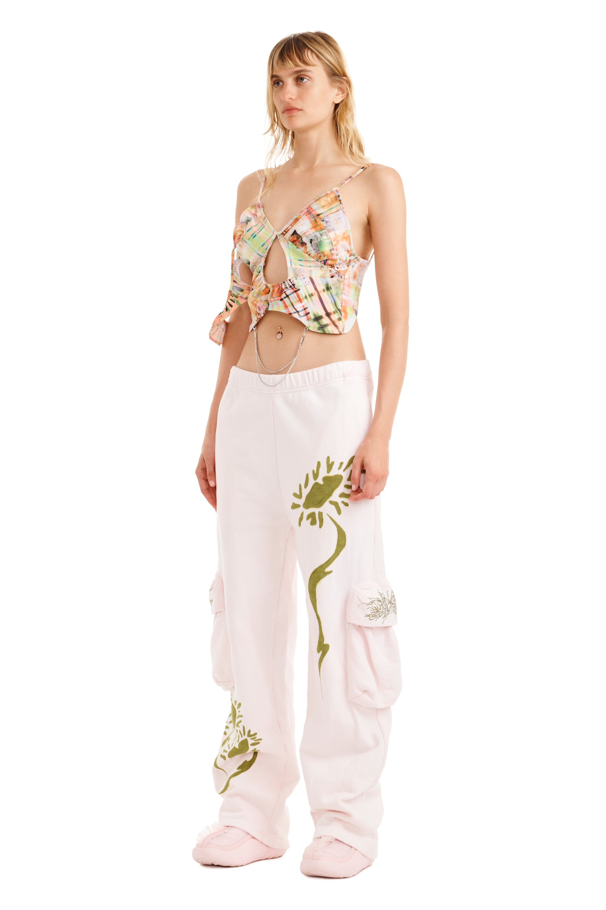 MULTI PLAID LILY CAMI - 4