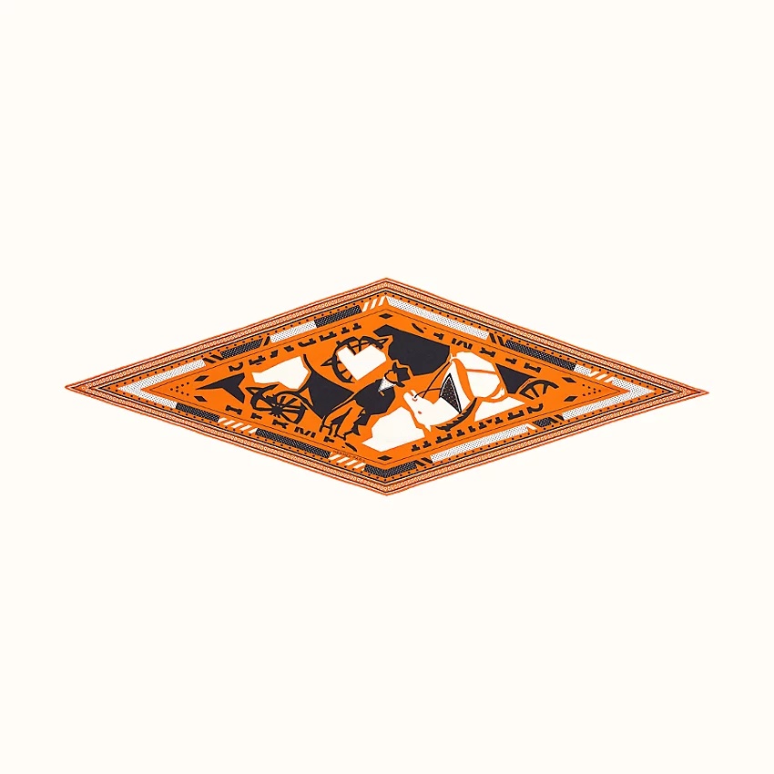 Puzzle II Bandana mini losange - 2