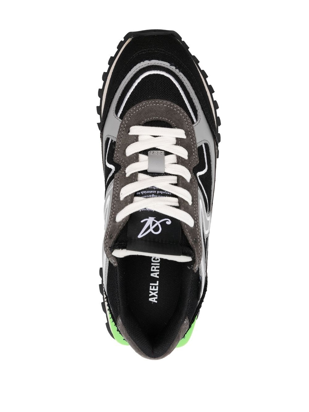 Sonar panelled lace-up sneakers - 4