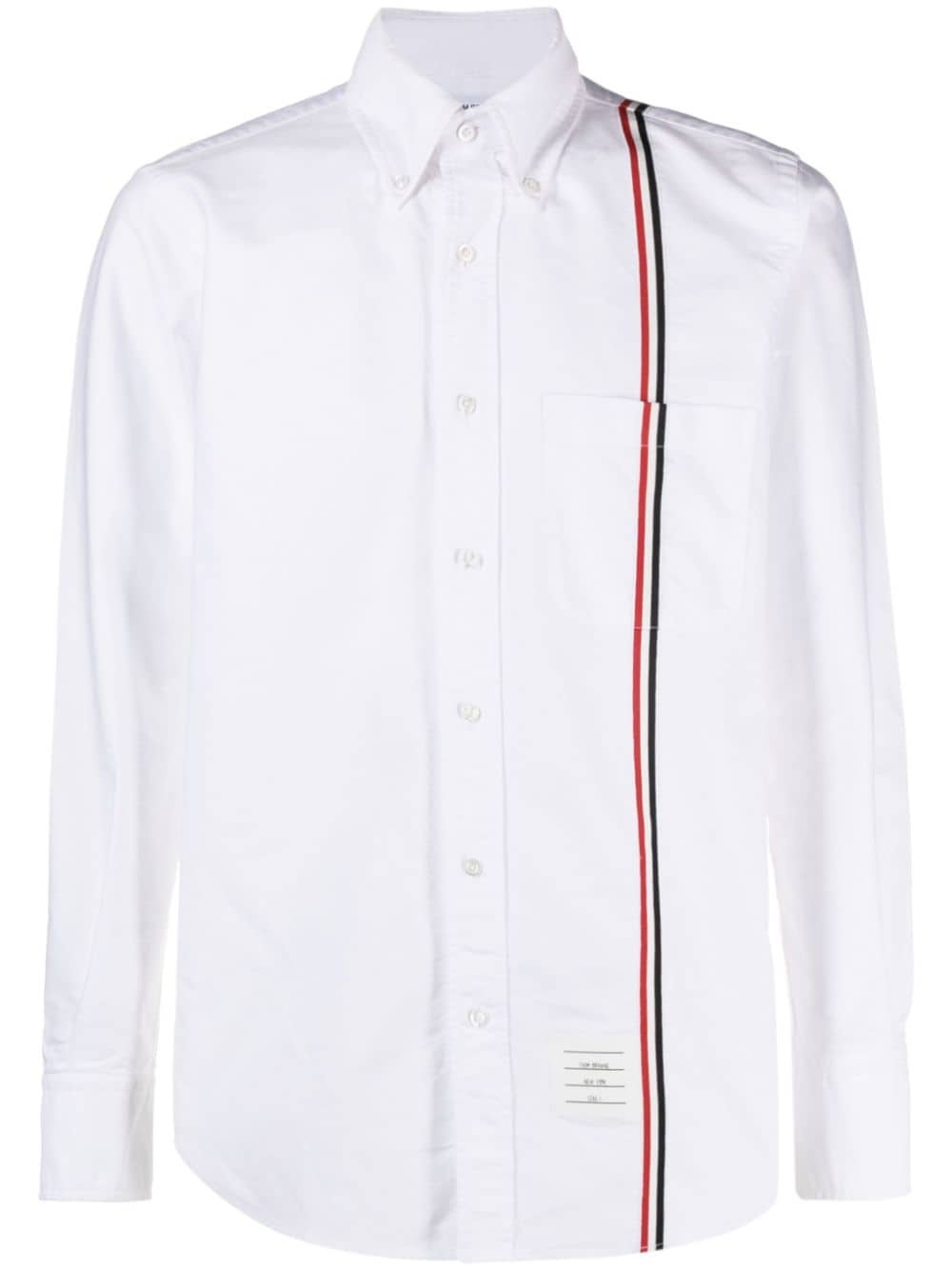 RWB stripe cotton shirt - 1