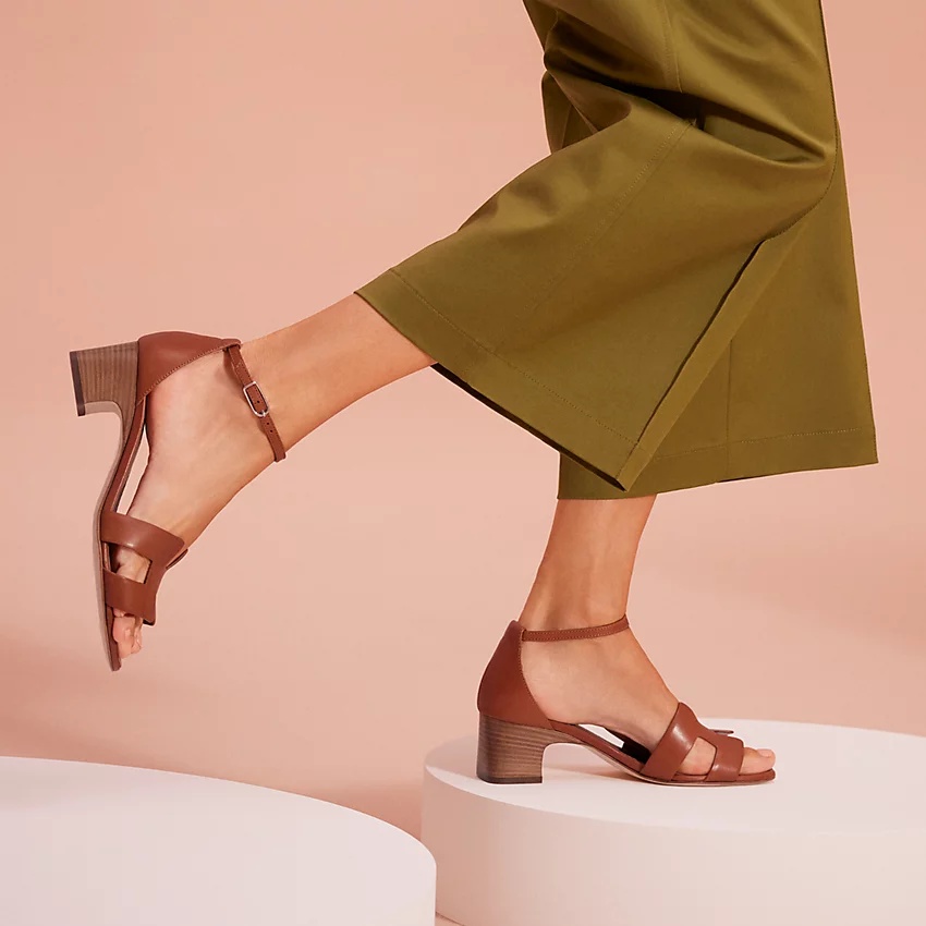 【シンプルイズベスト♪】HERMES サンダル Encens 50 Hermès Encens 50 sandal | REVERSIBLE