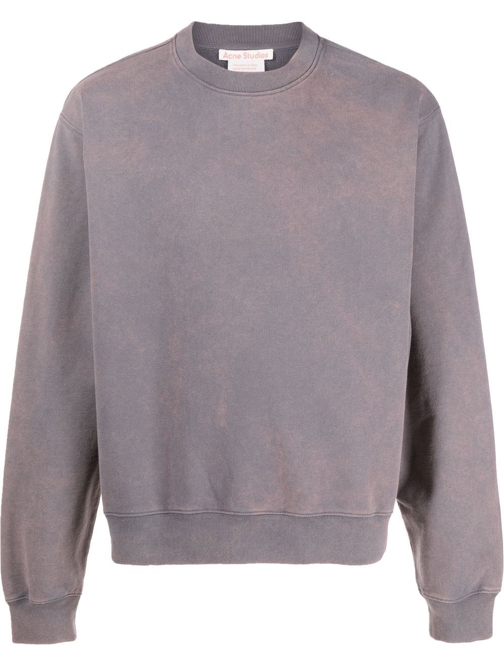 faded effect sweatshirt - 1