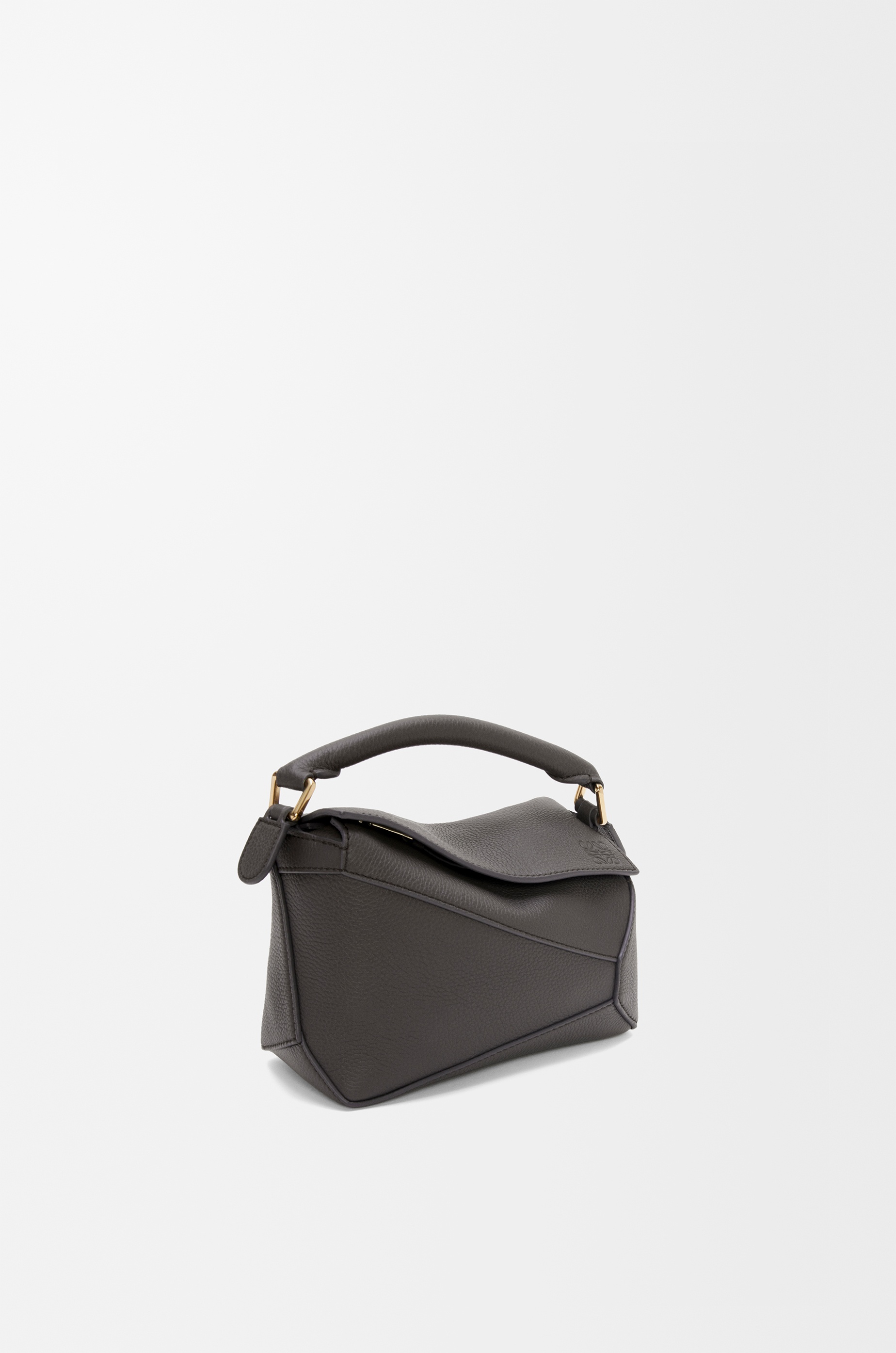 Mini Puzzle bag in soft grained calfskin - 4