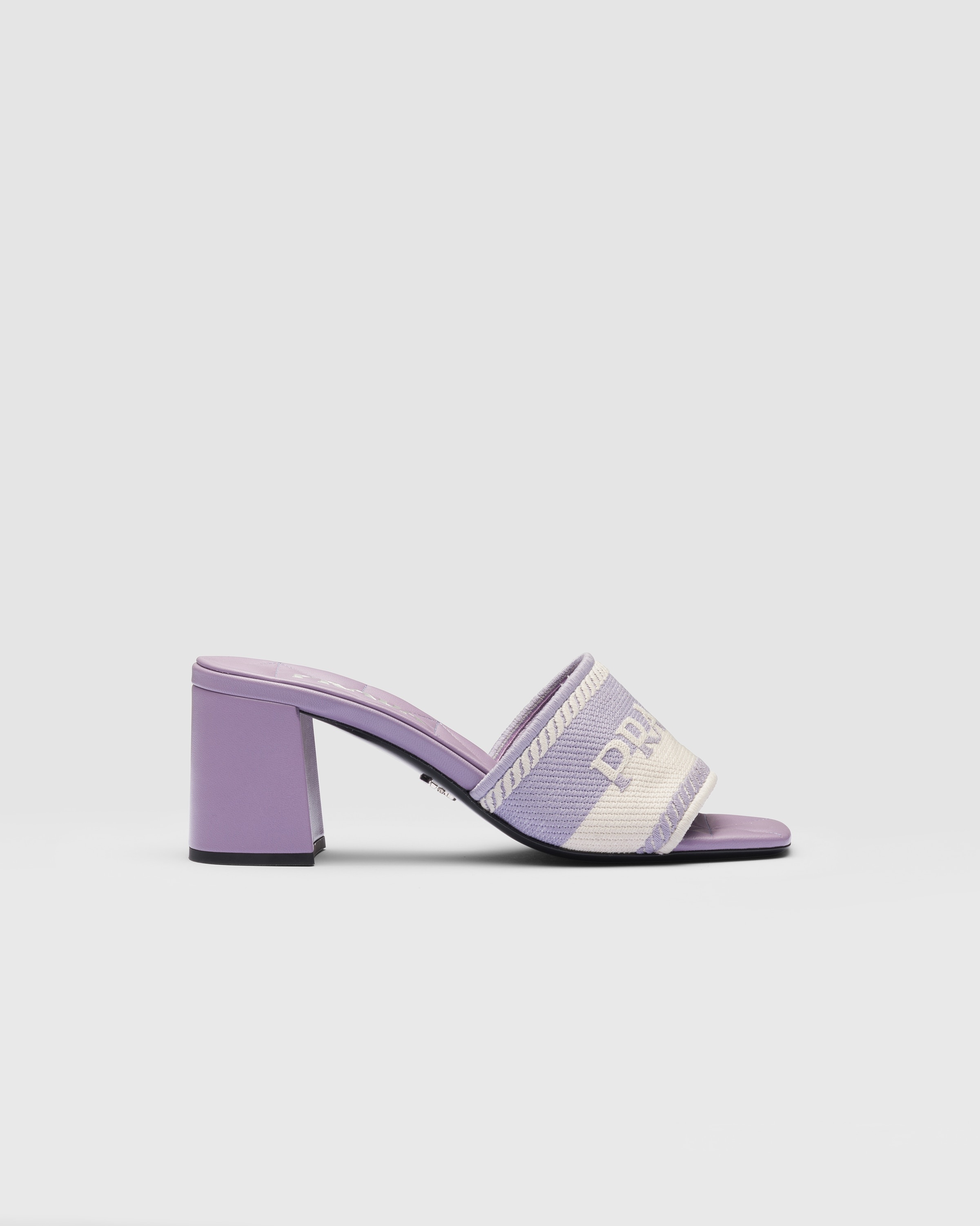 Embroidered fabric sandals - 2