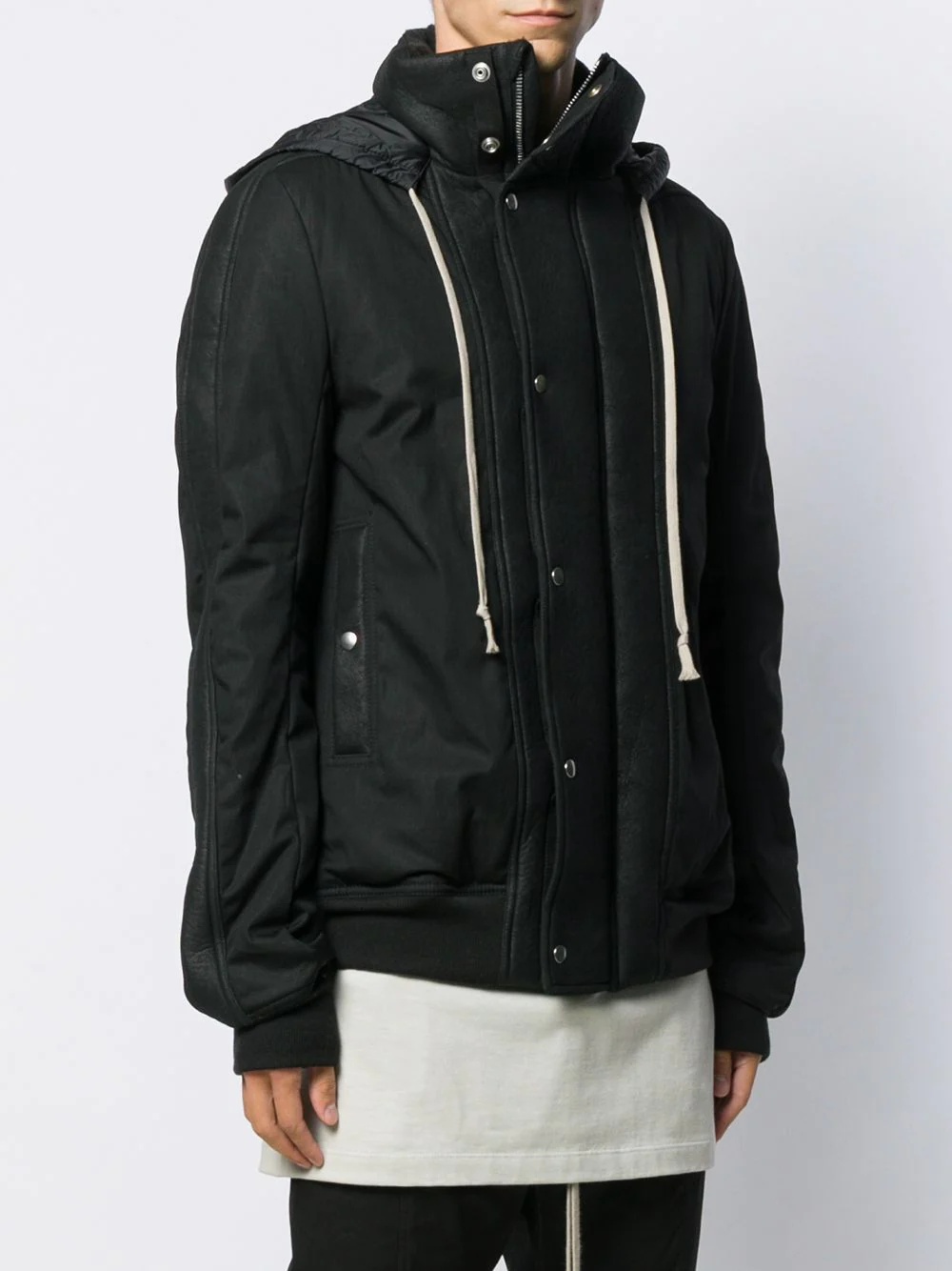 hooded casual jacket - 3