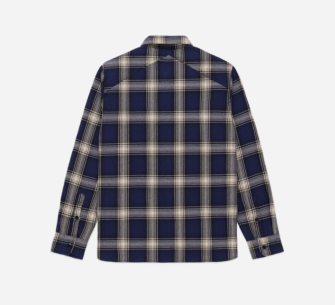 Crosscut Flannel - Midnight Plaid - 2