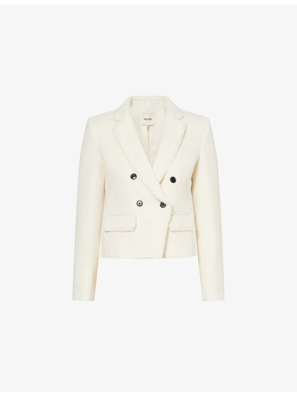 AM to PM Fitted Woven Blazer - 1