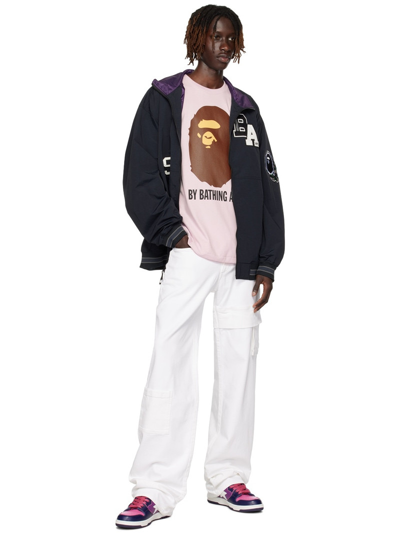 A BATHING APE® Purple 'By Bathing Ape' T-Shirt outlook