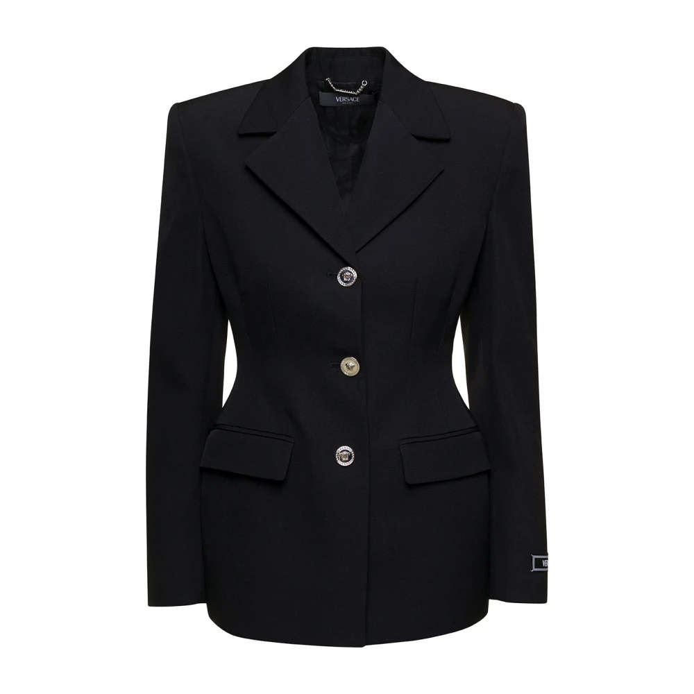 ジャケット VERSACE SS24 BLAZER MONOPETTO (1012080 1A067501B000) VERSACE BLACK BLAZER JACKETS | miinto | REVERSIBLE