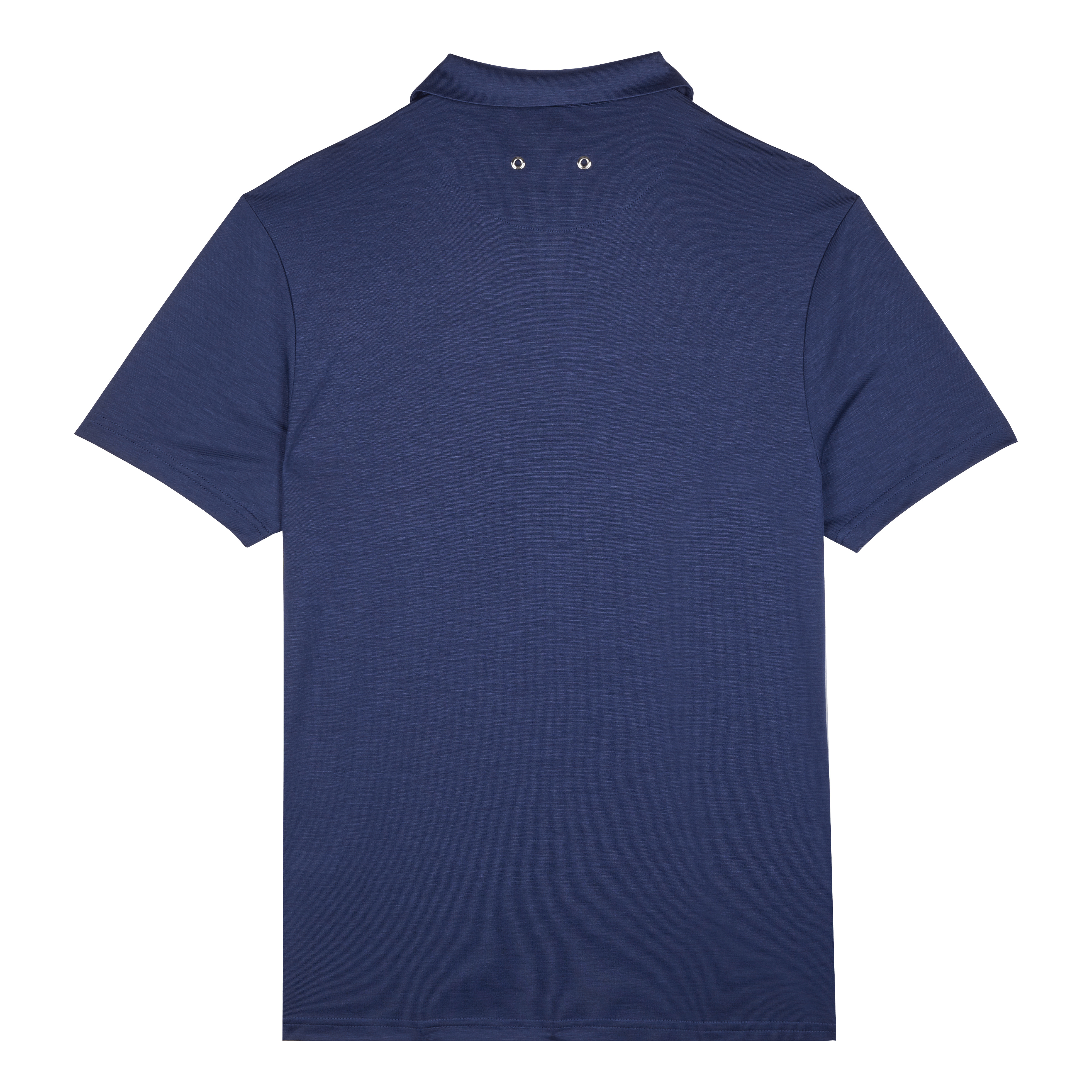 Men Tencel Polo Shirt Solid - 2