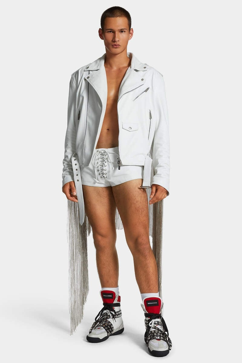 CRYSTAL FRINGES '80S JACKET 3