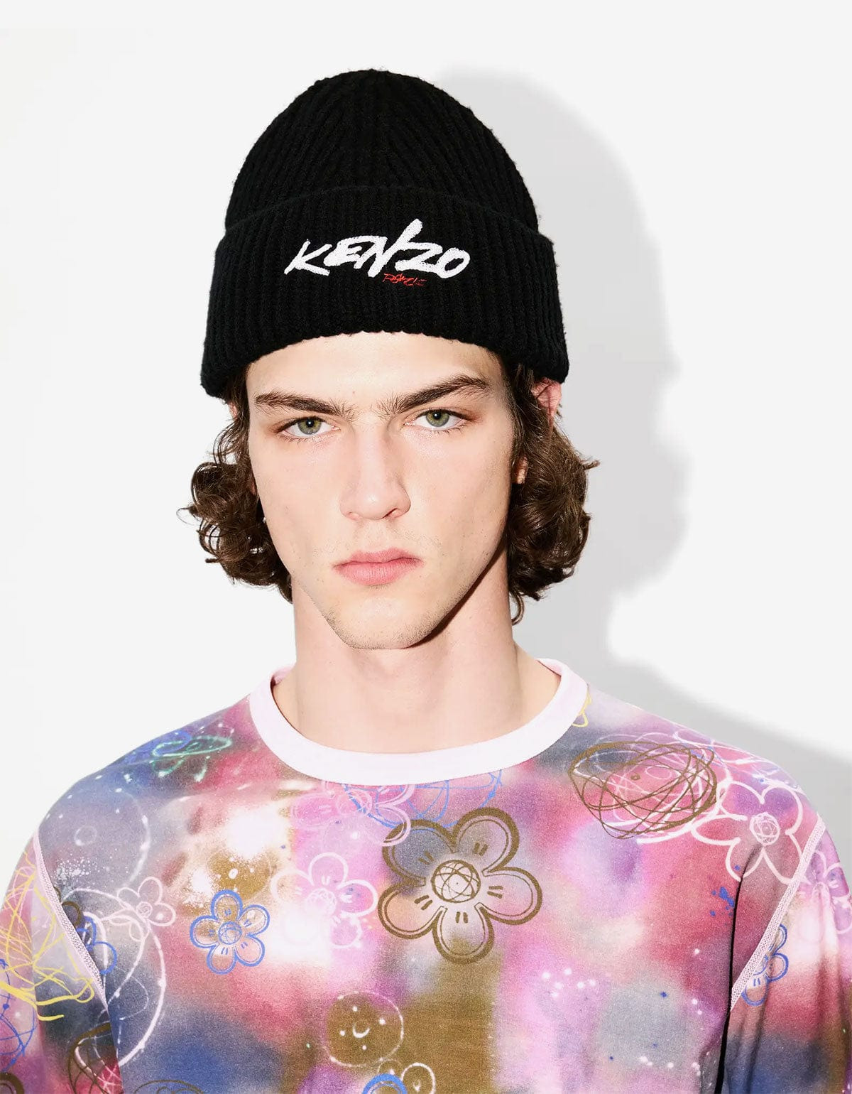 Kenzo x Futura 2000 Black Beanie Hat - 2