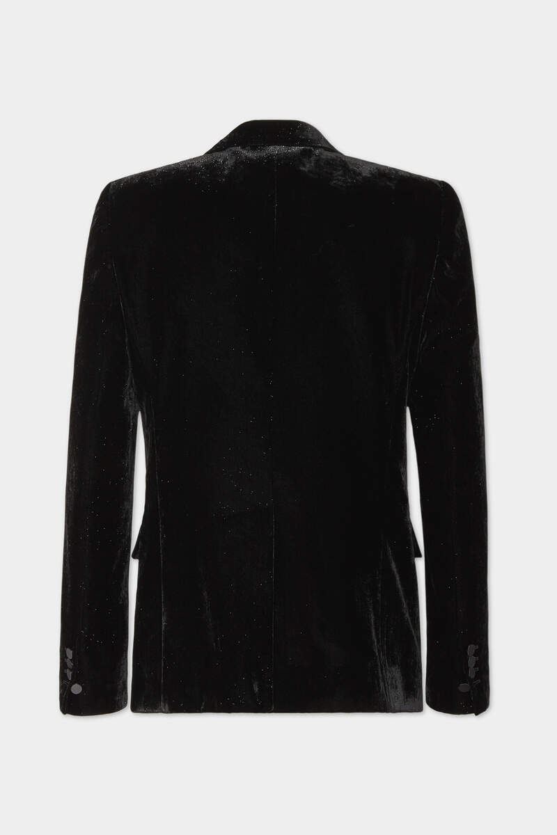 SPARKLING VELVET '70S BLAZER - 2