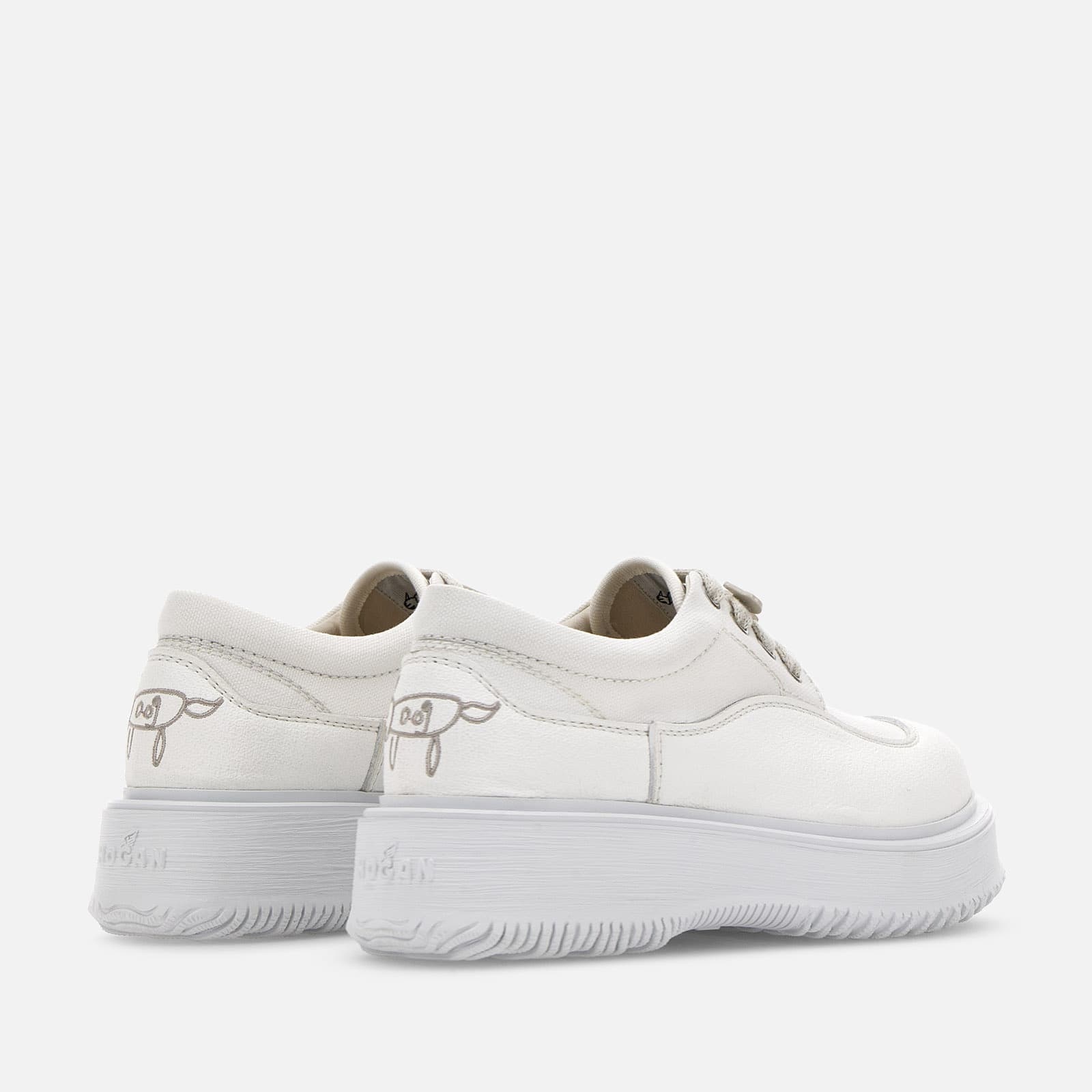 Hogan Untraditional Lace-ups White - 3