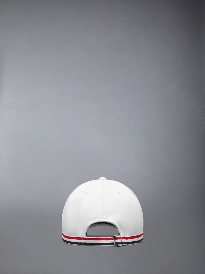 COTTON TWILL TENNIS RACQUET EMBROIDERY BASEBALL CAP 4