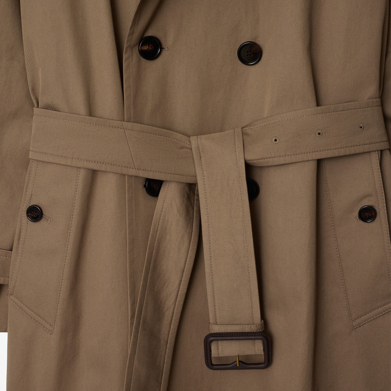 Long Gabardine Chestwood Trench Coat 6