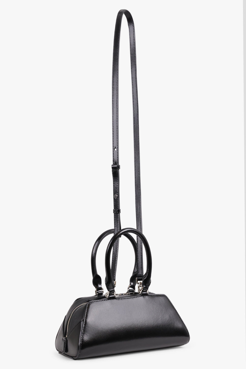 ANTIGONA MINI EAST WEST CUBE HANDBAG | BLACK - 2