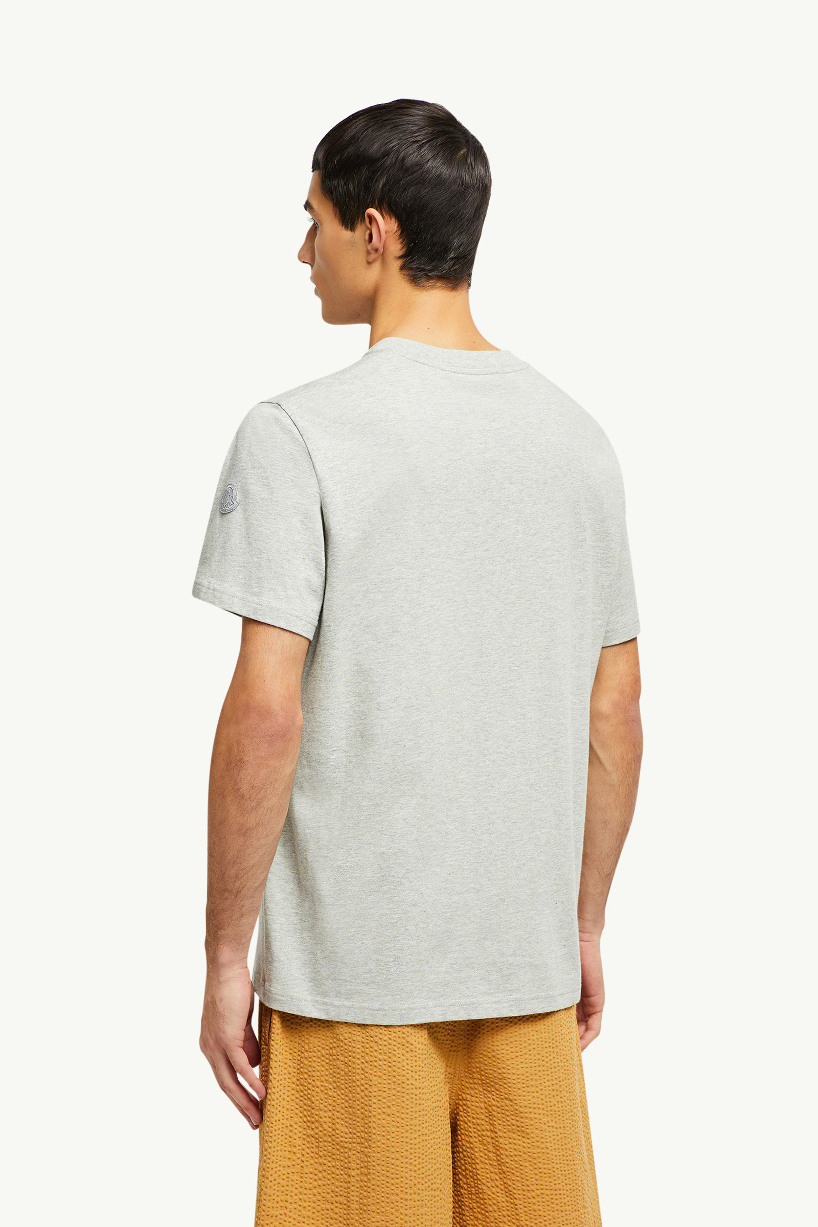 Curved Logo Cotton T-Shirt - 5