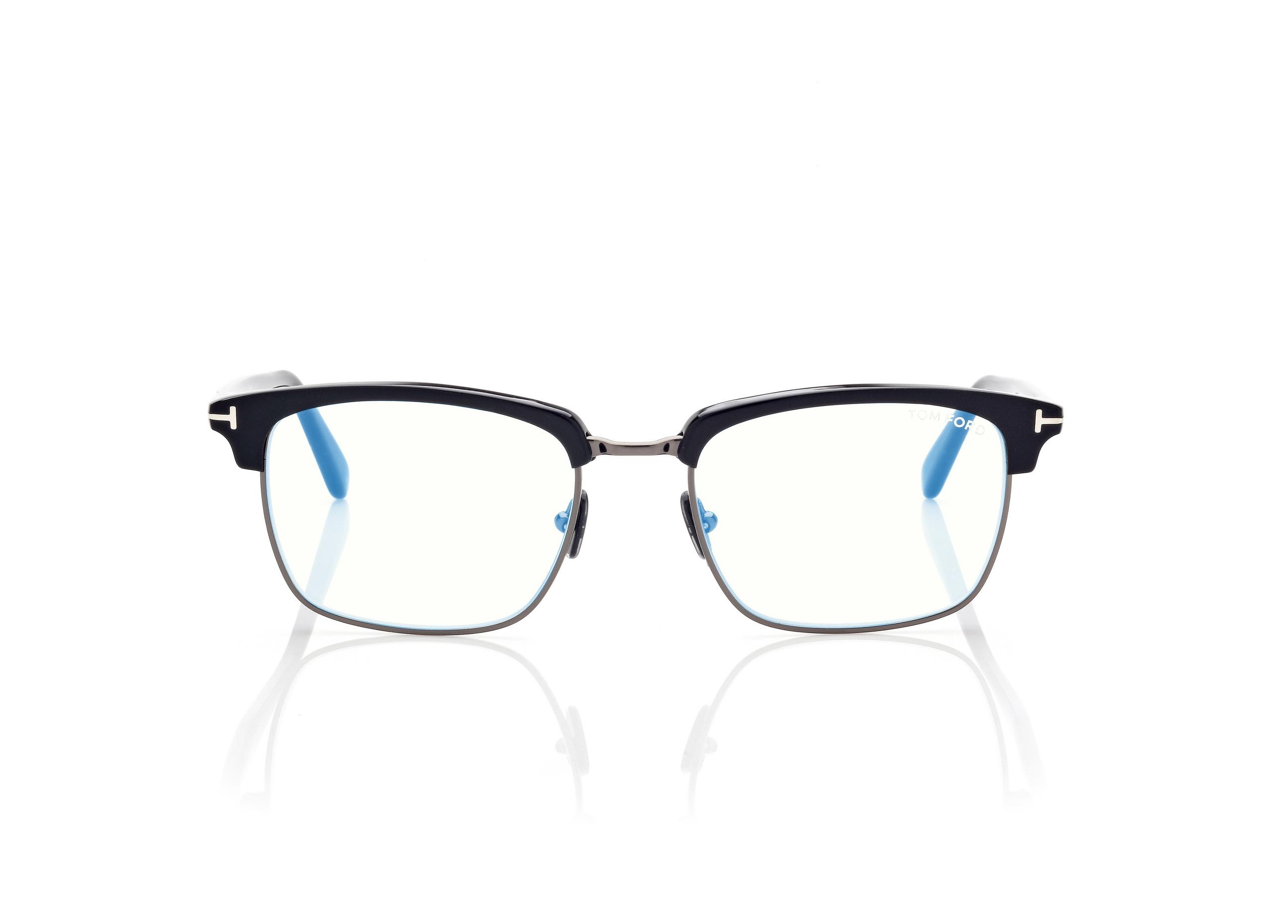 BLUE BLOCK SQUARE SHAPE OPTICALS - 1