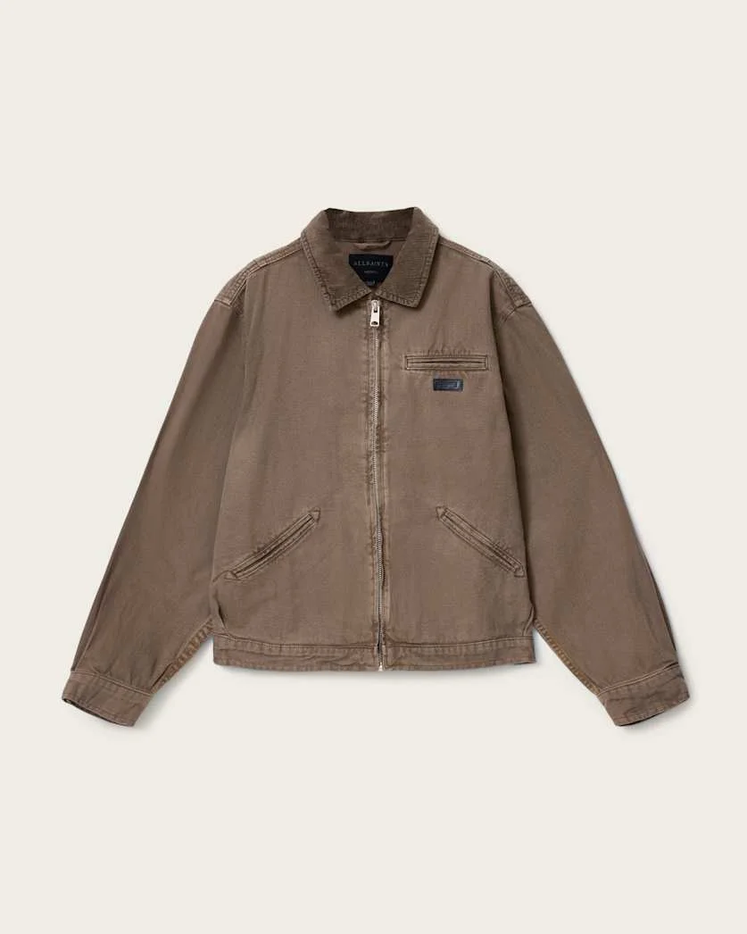 KOREY RELAXED FIT CANVAS JACKET - 1