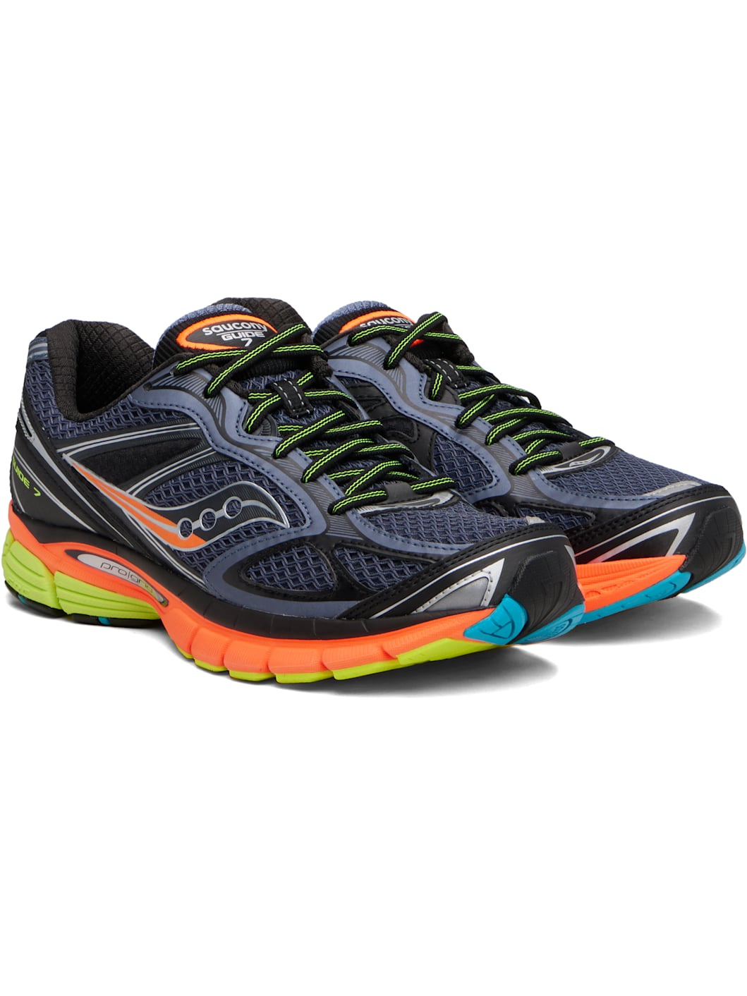 Black & Navy ProGrid Guide 7 Sneakers - 4