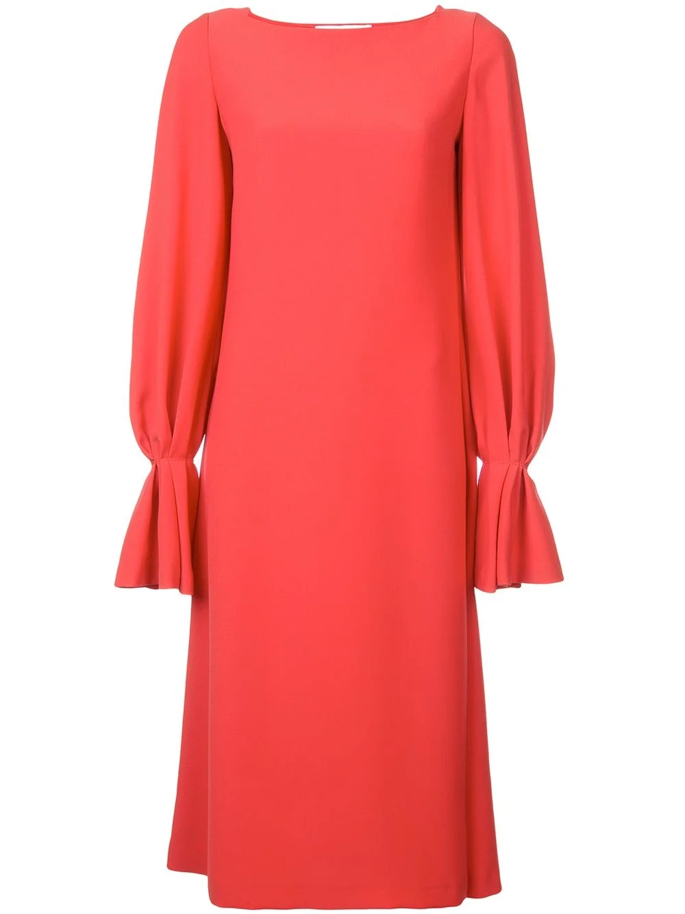 long-sleeved loose dress - 1