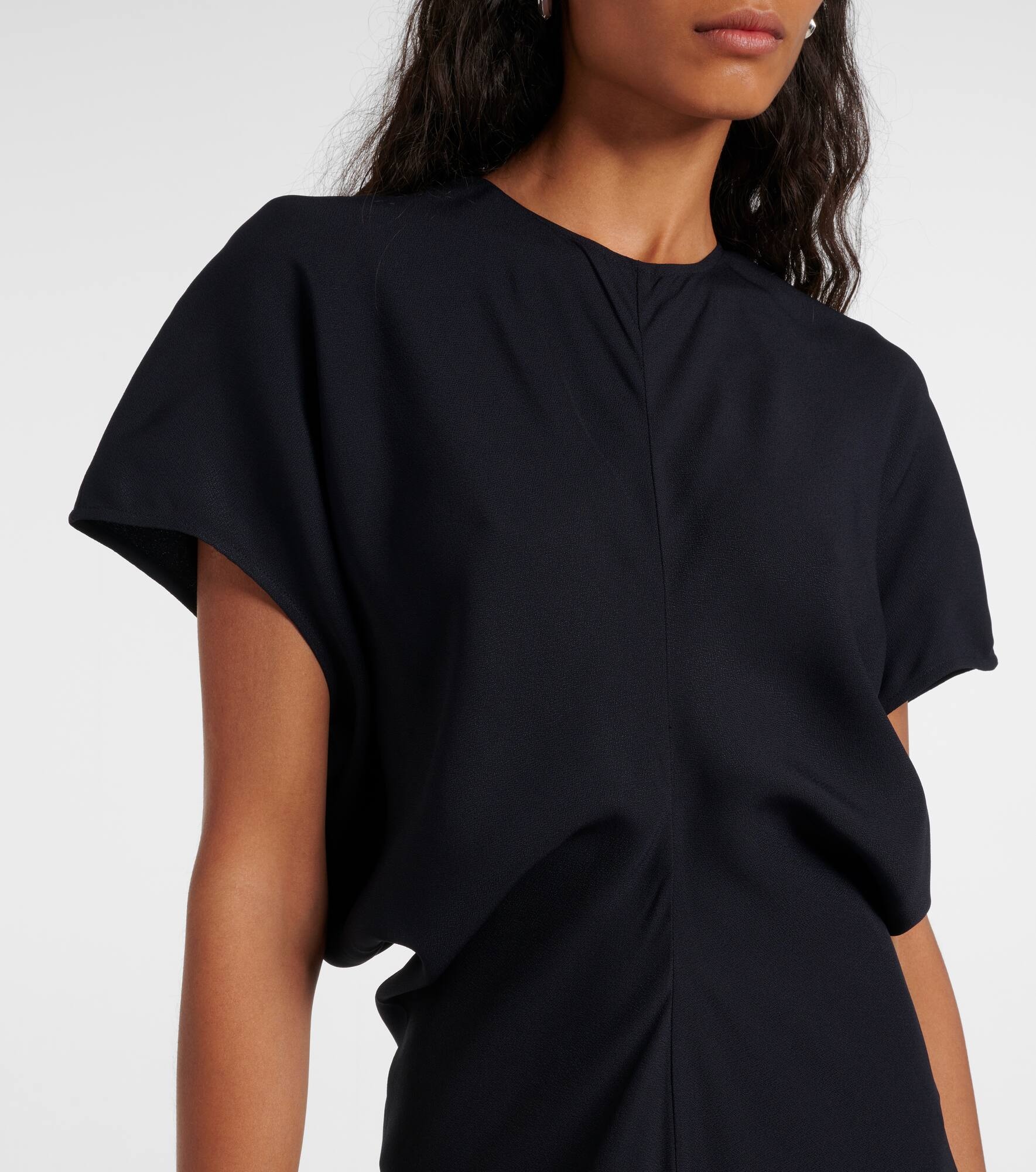 Slouch draped maxi dress - 4