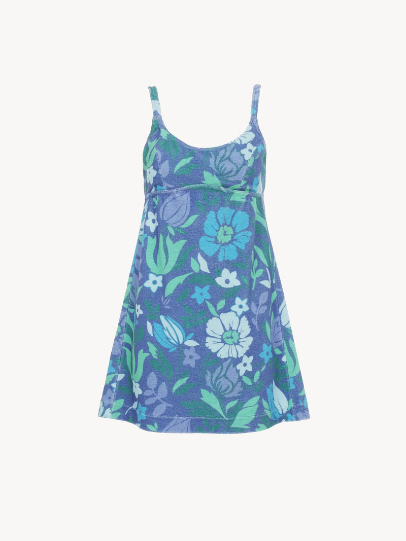 Chloé THIN-STRAP MINI DRESS IN COTTON JERSEY outlook