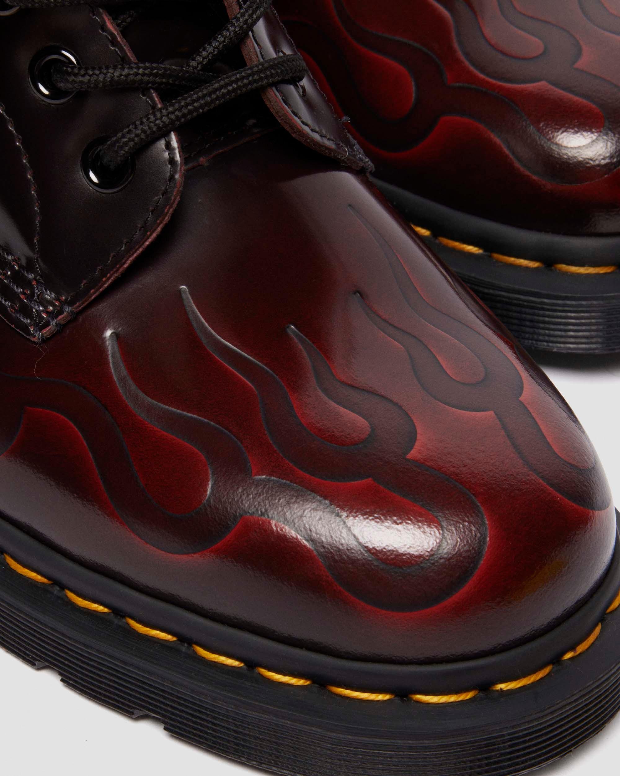 1460 Inferno Arcadia Rub Off Leather Boots - 7