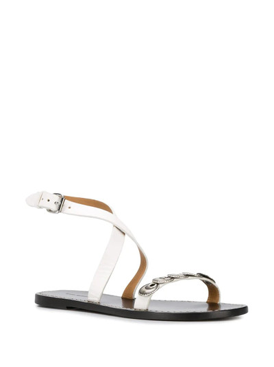 Isabel Marant Eldory embellished flat sandals outlook