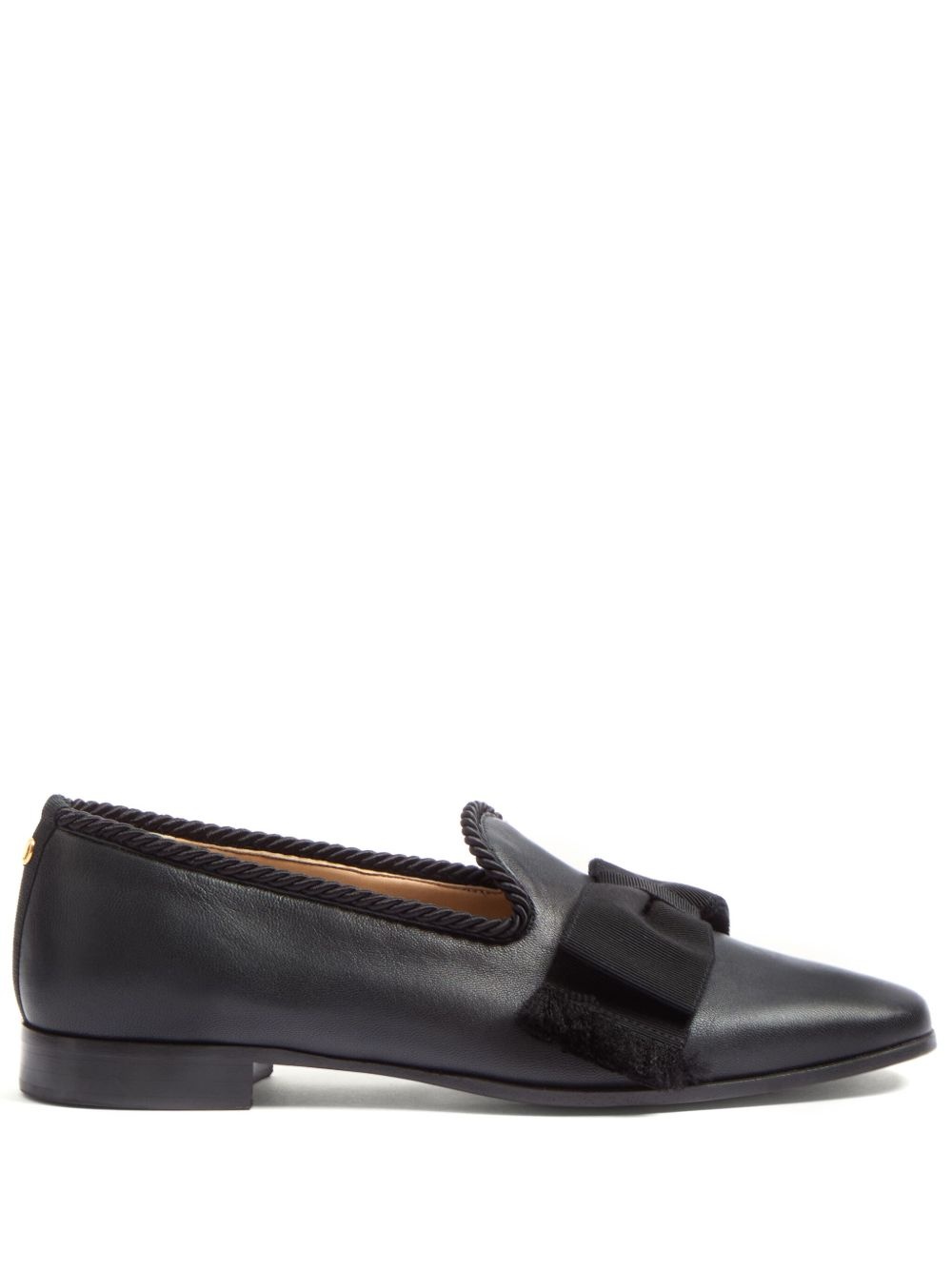 bow-detailing loafers - 1