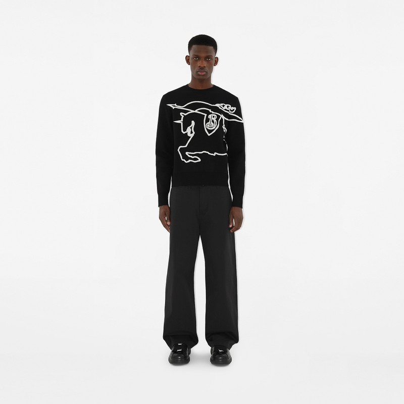 Burberry EKD Cotton Blend Sweatshirt outlook