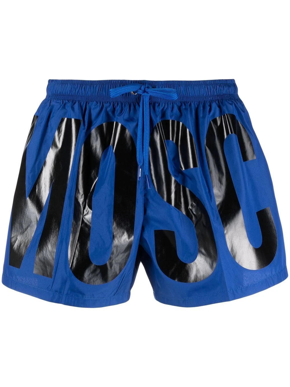 logo-print swim shorts - 1