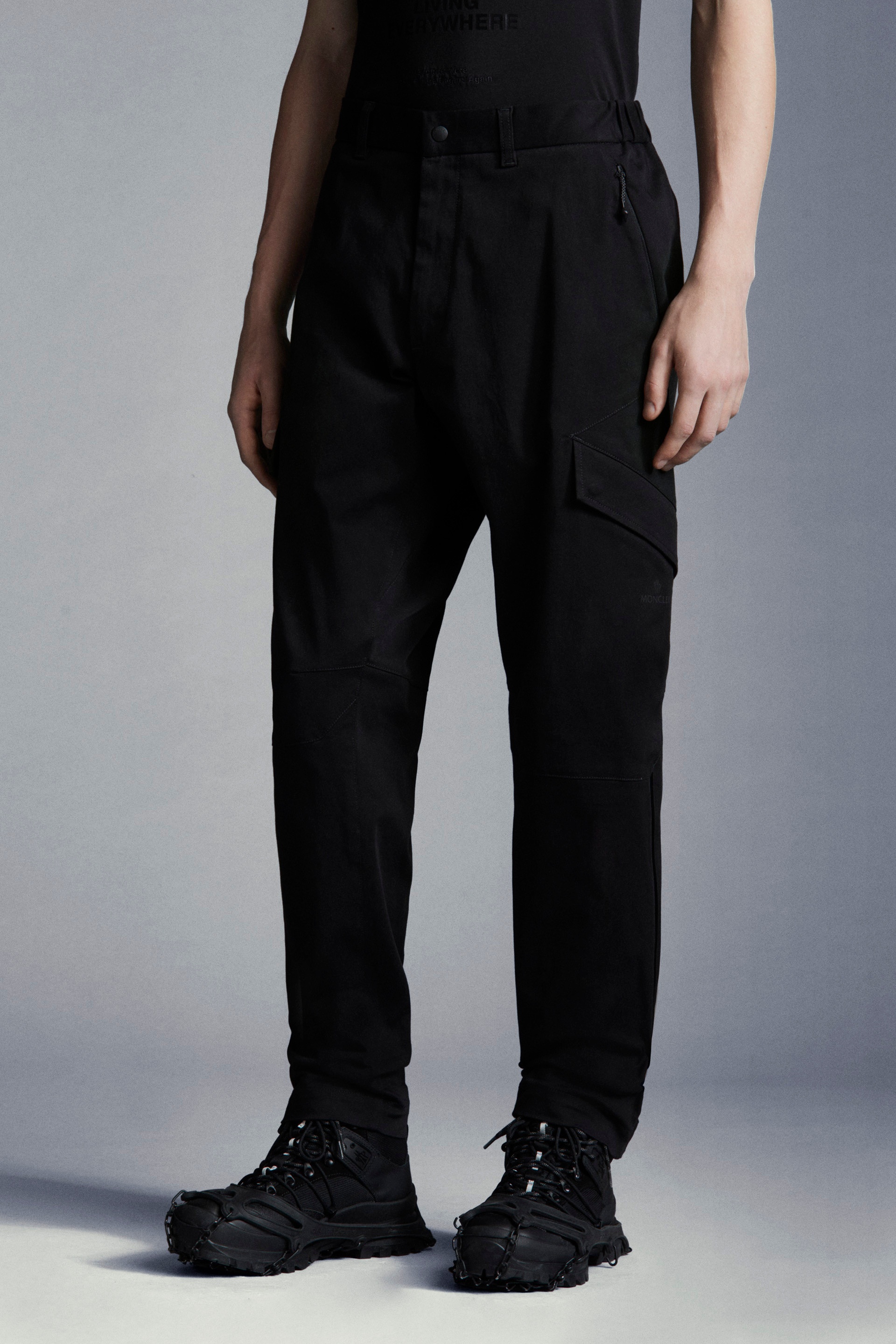 Stretch Cotton Cargo Pants - 3