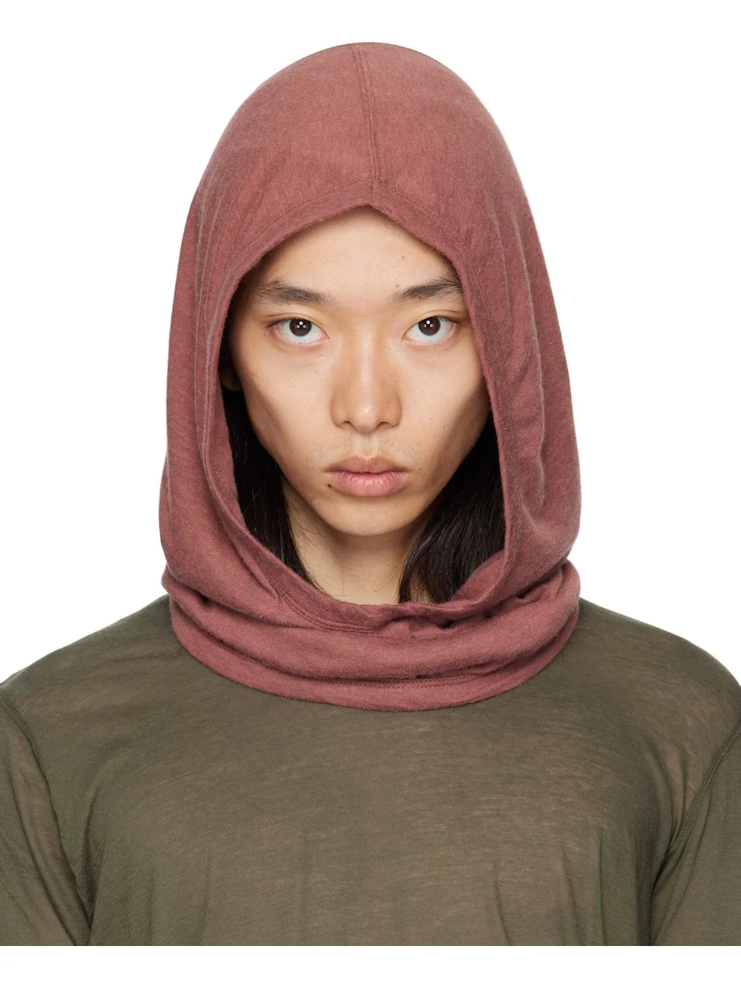 Pink Concordians Knit Hood - 1