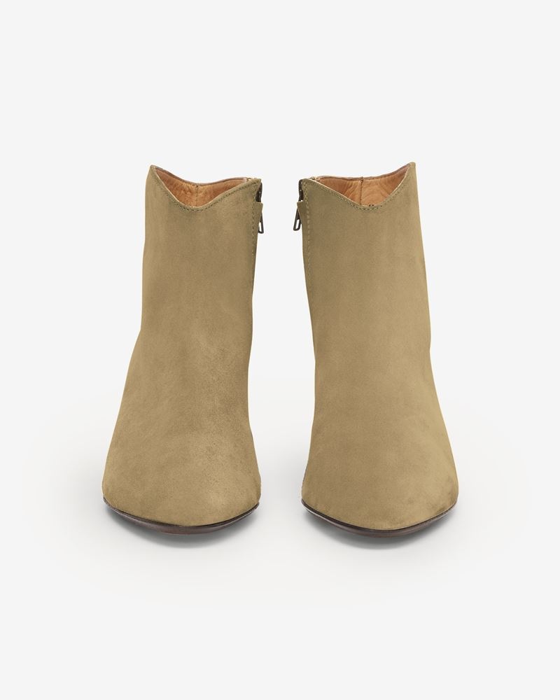 DACKEN SUEDE ANKLE BOOTS - 5