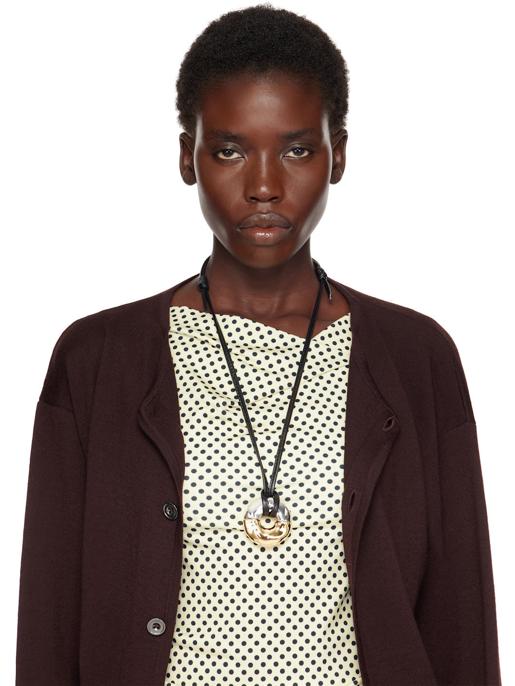 Brass Dune Necklace - 2