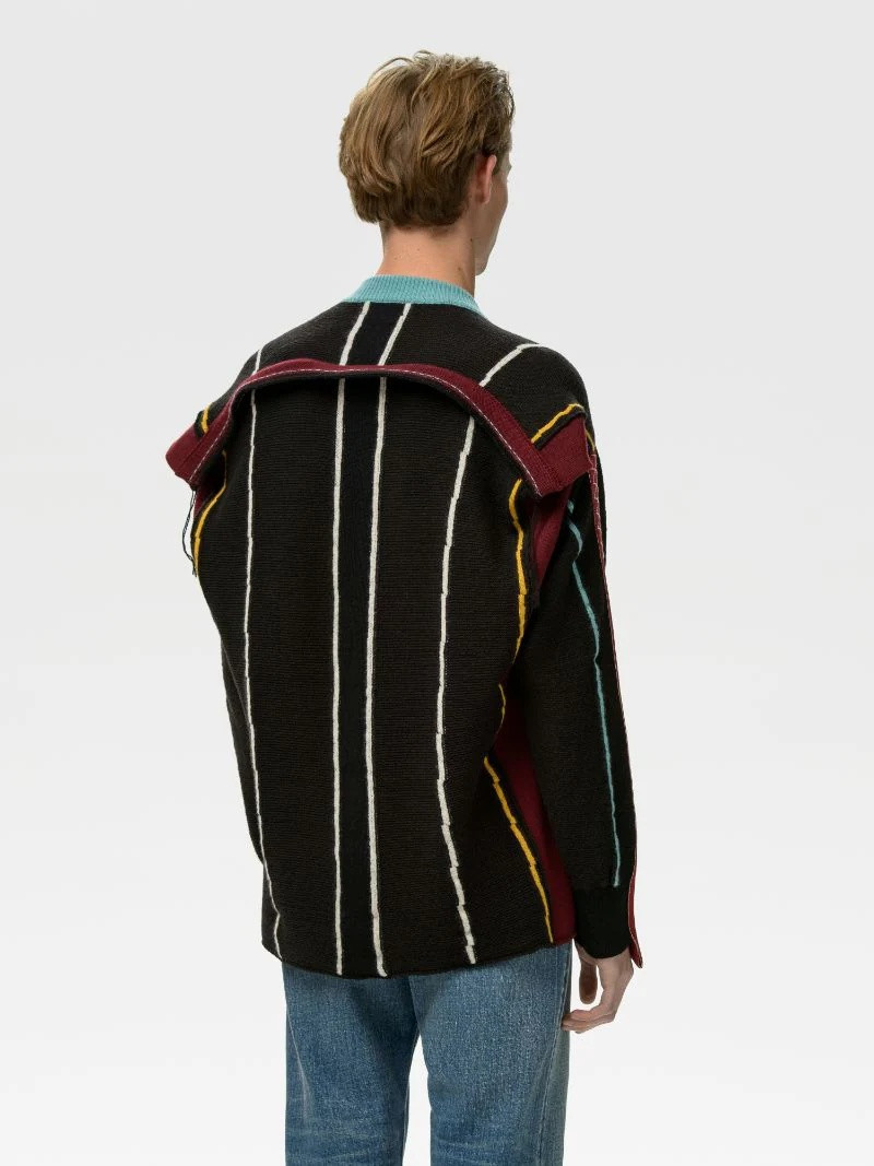 FOLDING KNIT SWEATER 5