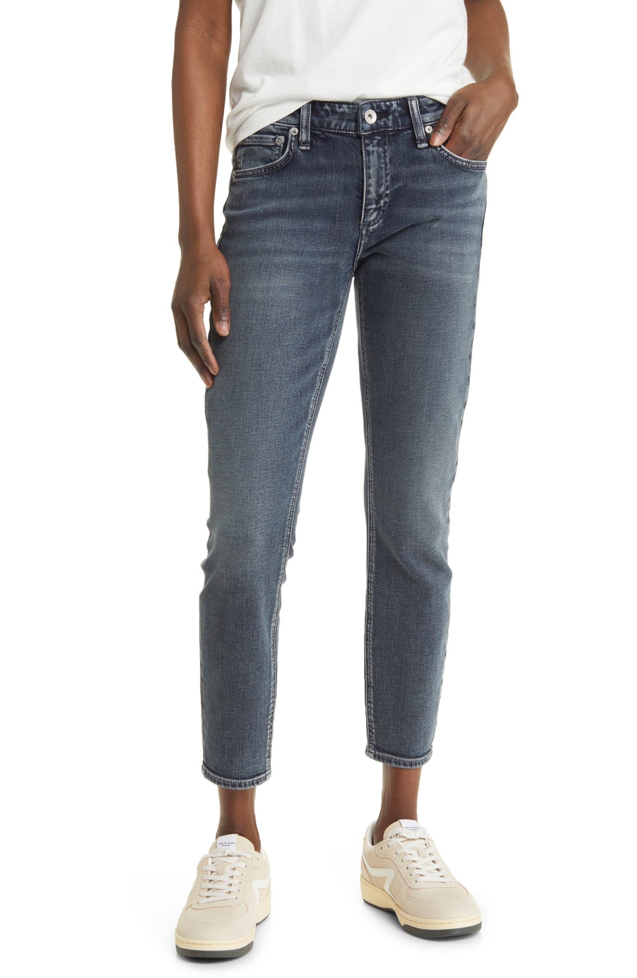 rag & bone Cate Ankle Skinny Jeans in Ziggy at Nordstrom - 1