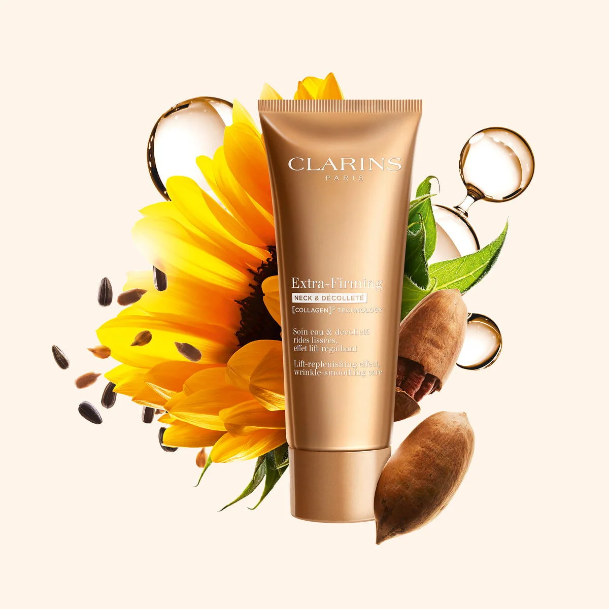 Extra-Firming Anti-Aging Neck + Décolleté Cream with Collagen Polypeptide and Niacinamide - 1