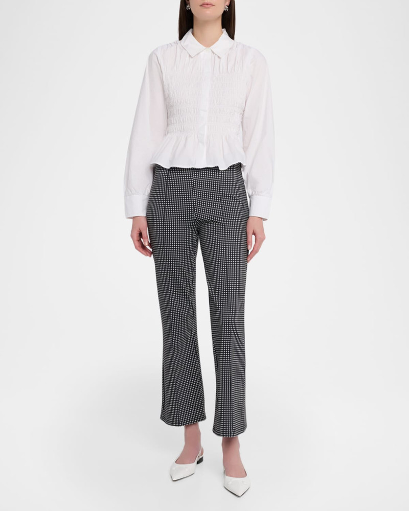 Rails Bradshaw Smocked Button-Front Shirt outlook