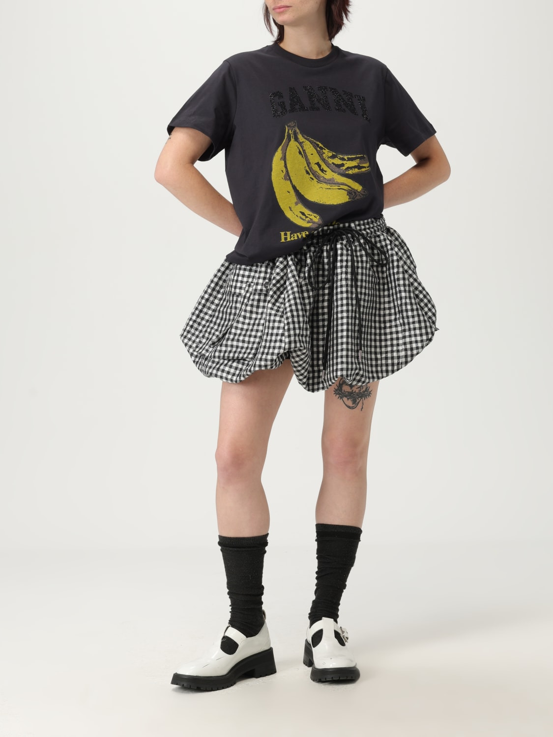 T-shirt woman Ganni - 2
