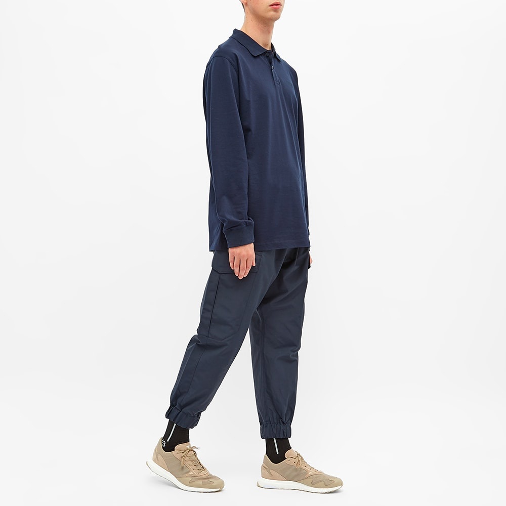 Y-3 Long Sleeve Classic Pique Polo - 6