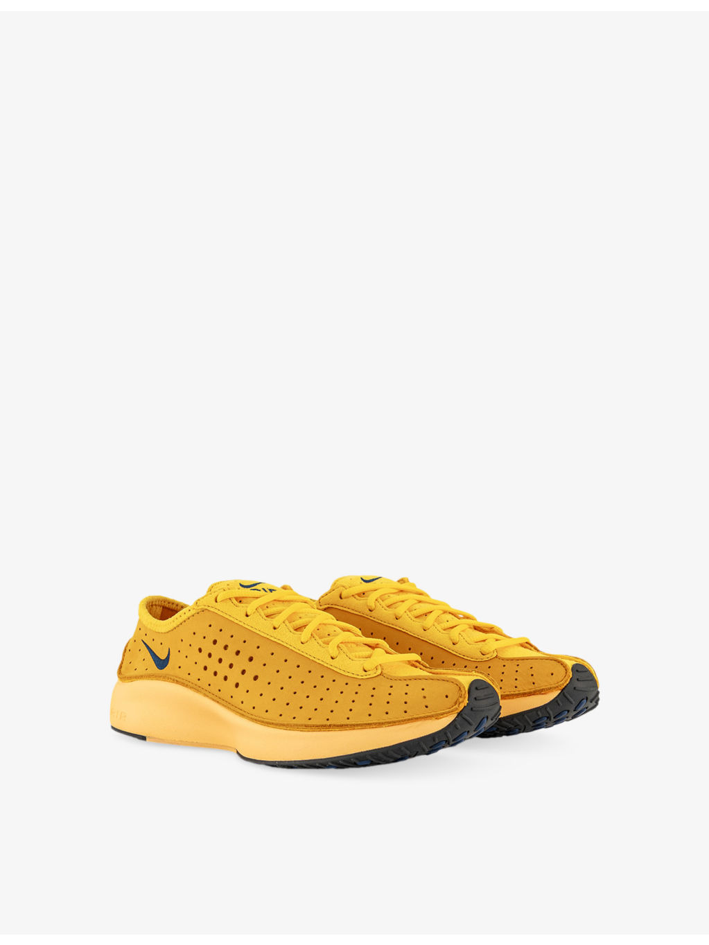 Air Superfly Leather and Suede Trainers - 3