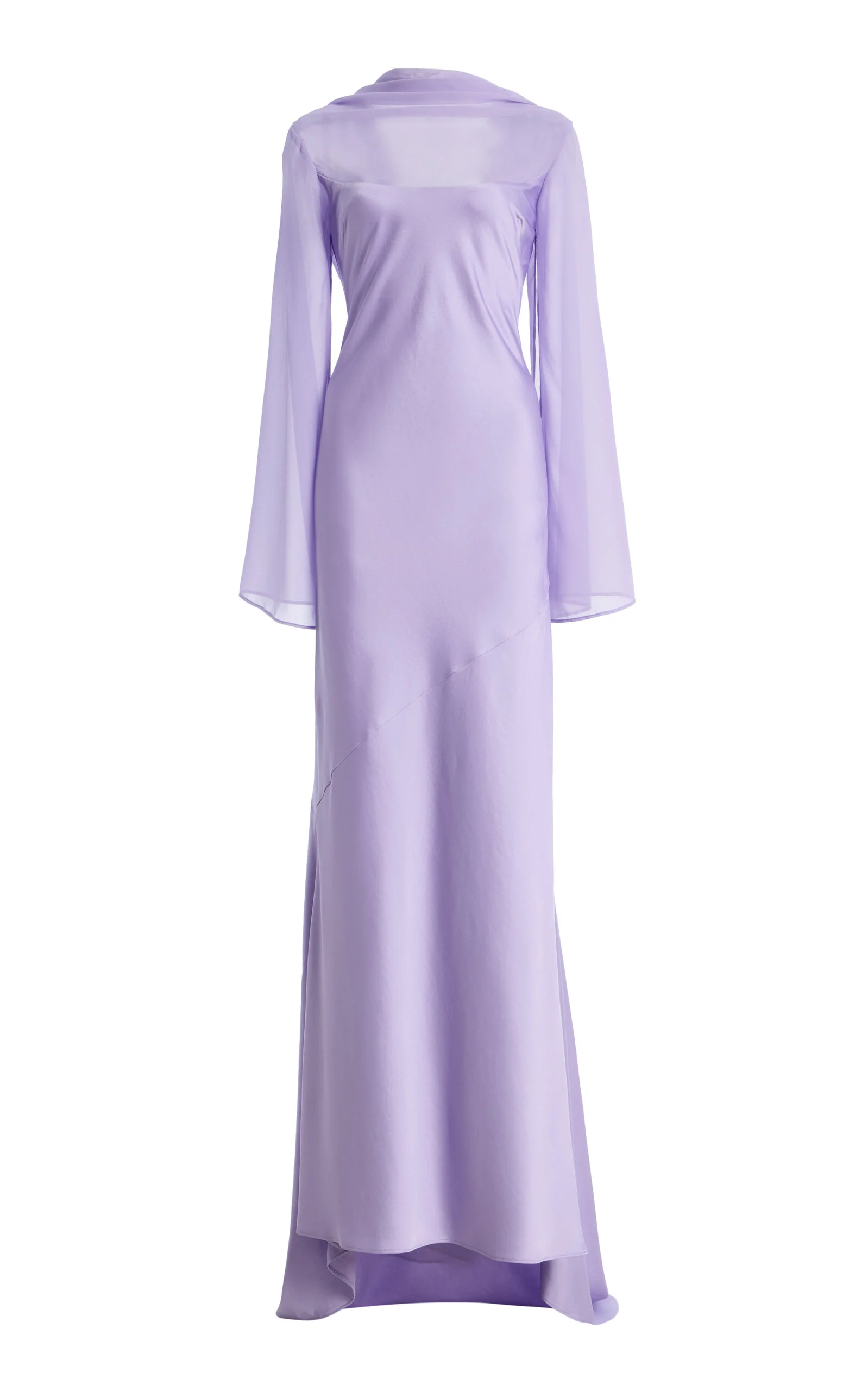 Exclusive Devlyn Satin Gown - 1