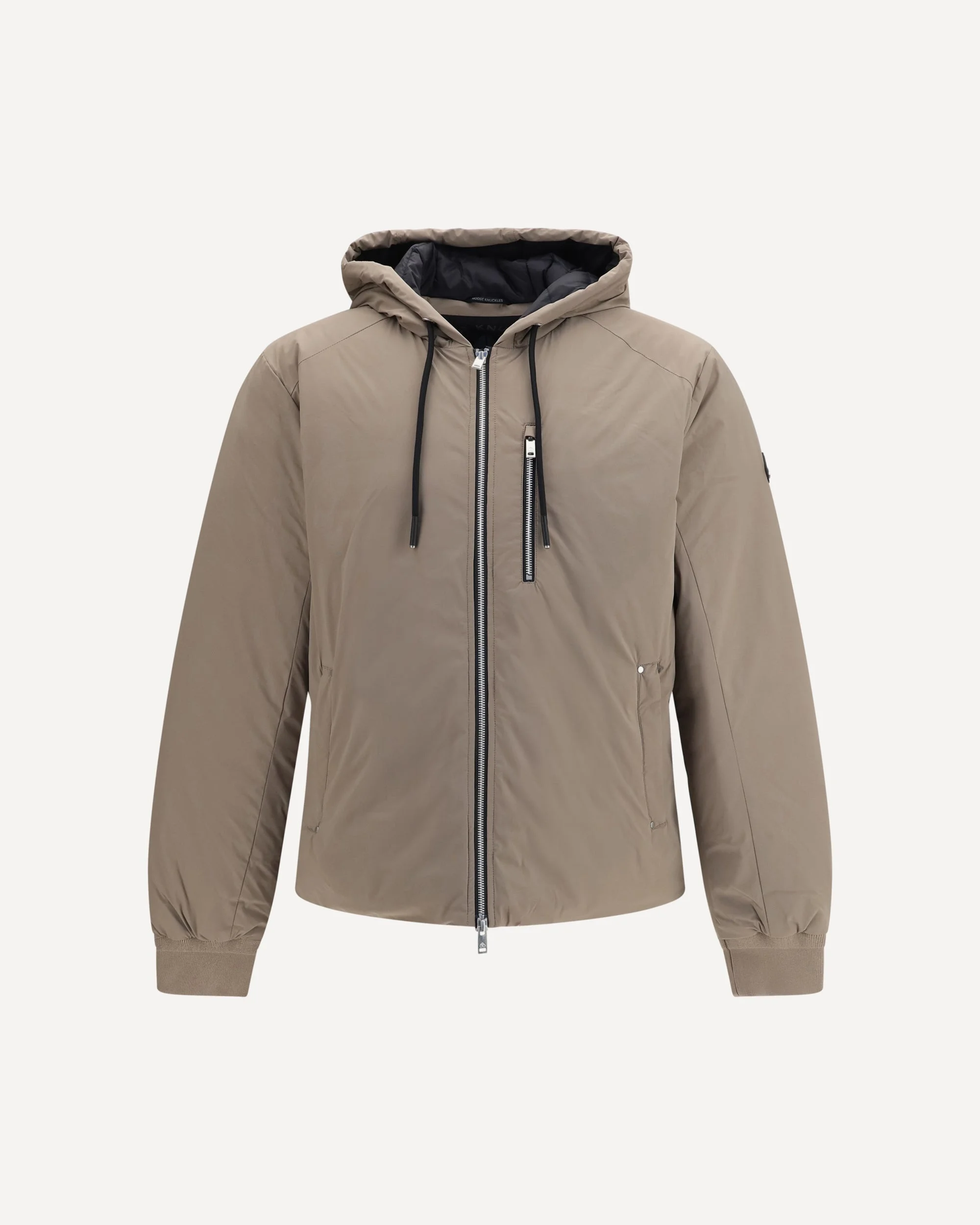 Hooded Down Jacket - 1