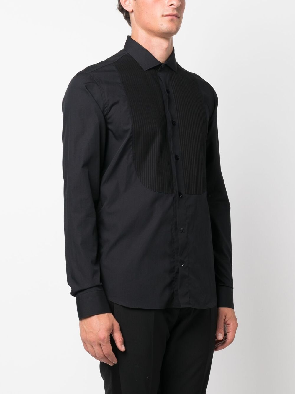 Black Tie cotton shirt - 3